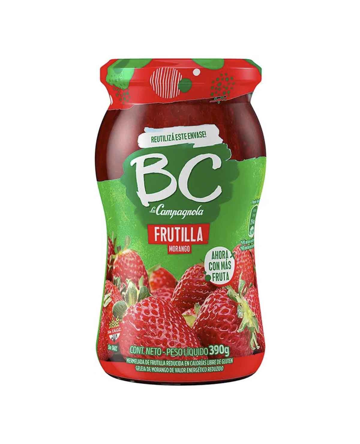 Mermelada BC La Campagnola Frutilla X 390 Gr